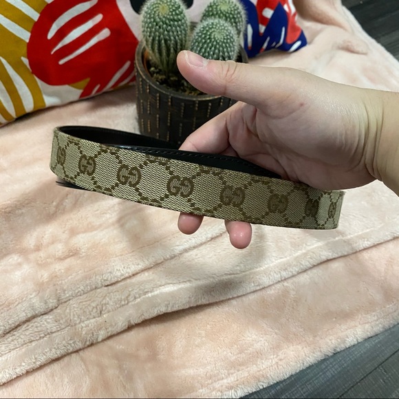 LIKE NEW - GUCCI Belt GG Supreme Size 110/44 - Picture 8 of 8